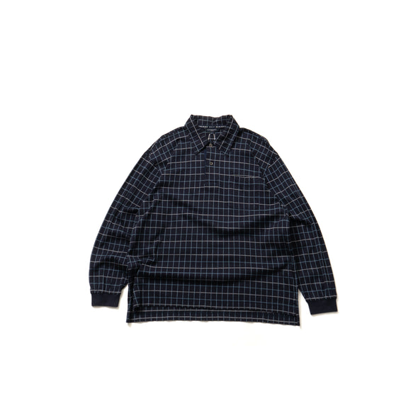 BURBERRY GOLF Graph Check L/S Polo Shirt