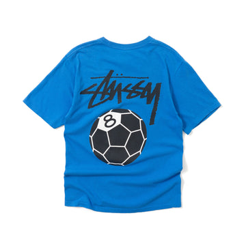 00's Stussy Soccer 8Ball S/S Tee