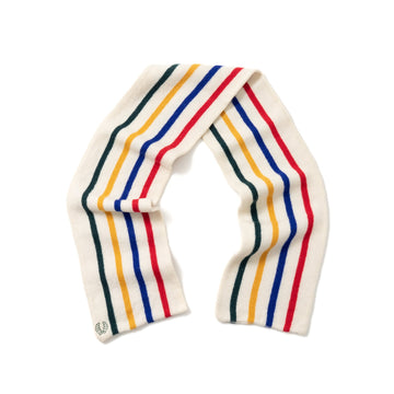 Fred Perry Multi-Colour Striped Scarf