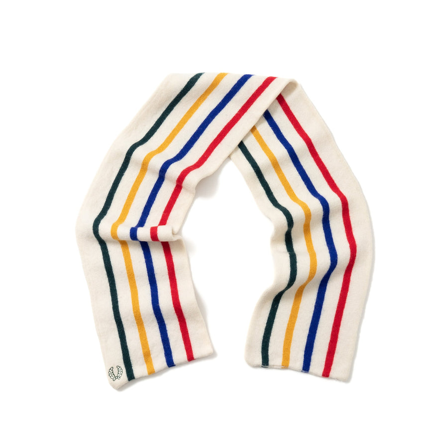 Fred Perry Multi-Colour Striped Scarf