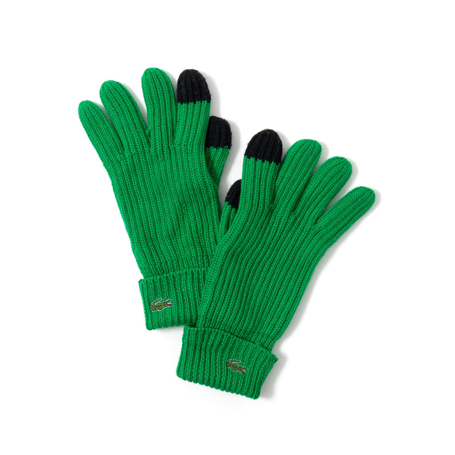 Lacoste Knit Gloves