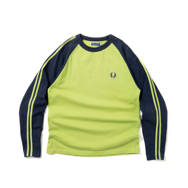 80's Fred Perry Side Line Raglan L/S Tee