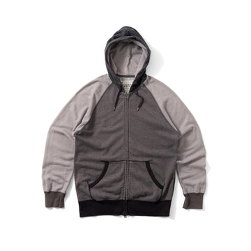 UNIQLO ORIGINAL WASH SWITCHED ZIP HOODIE