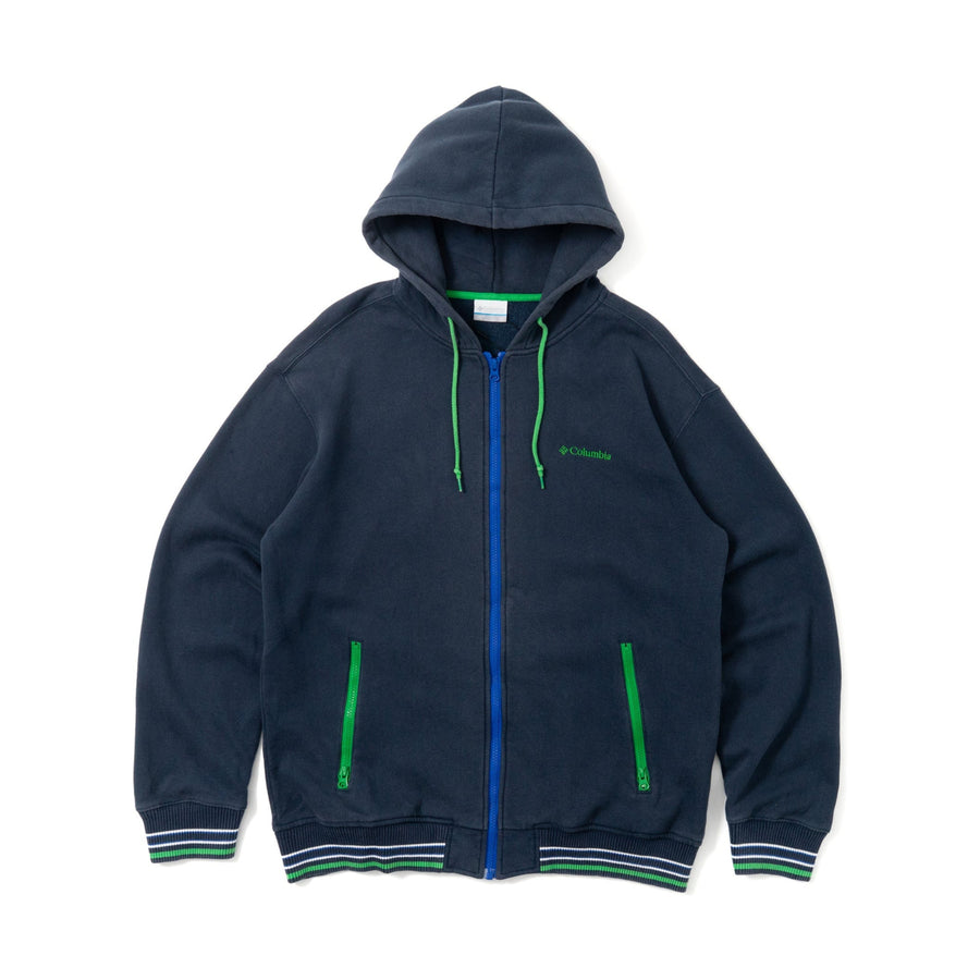 Columbia Multi Color Zip-Up Hoodie