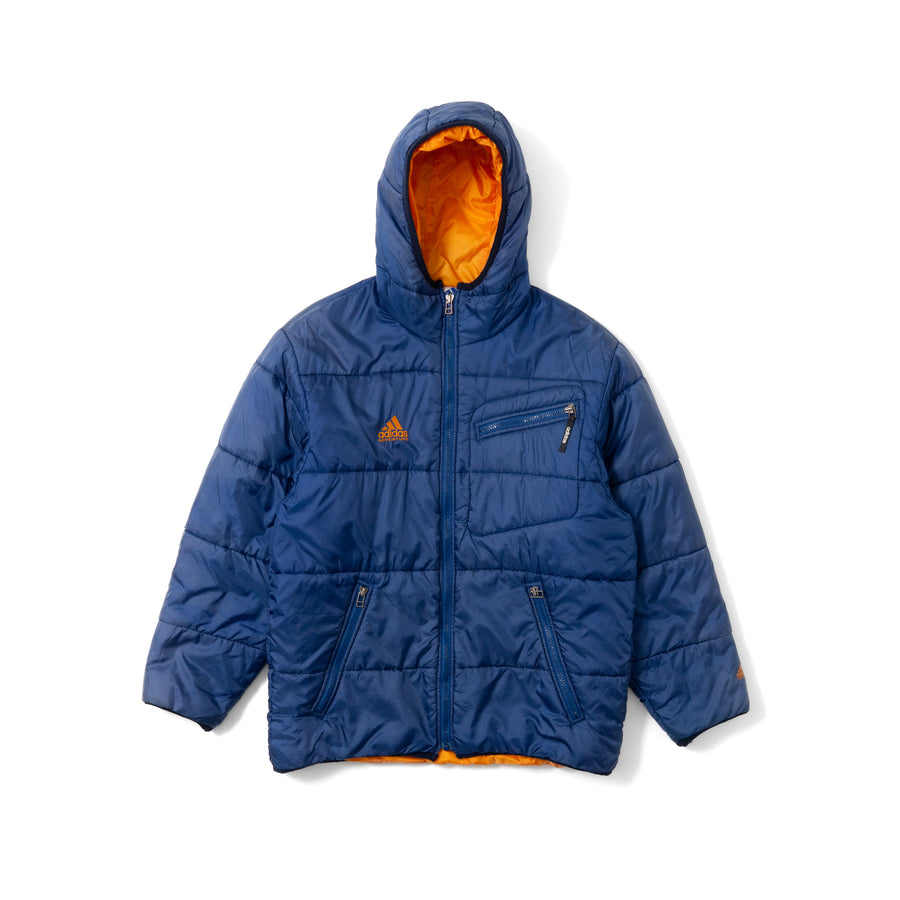 90's ADIDAS ADVENTURE PADDED HOODED JACKET
