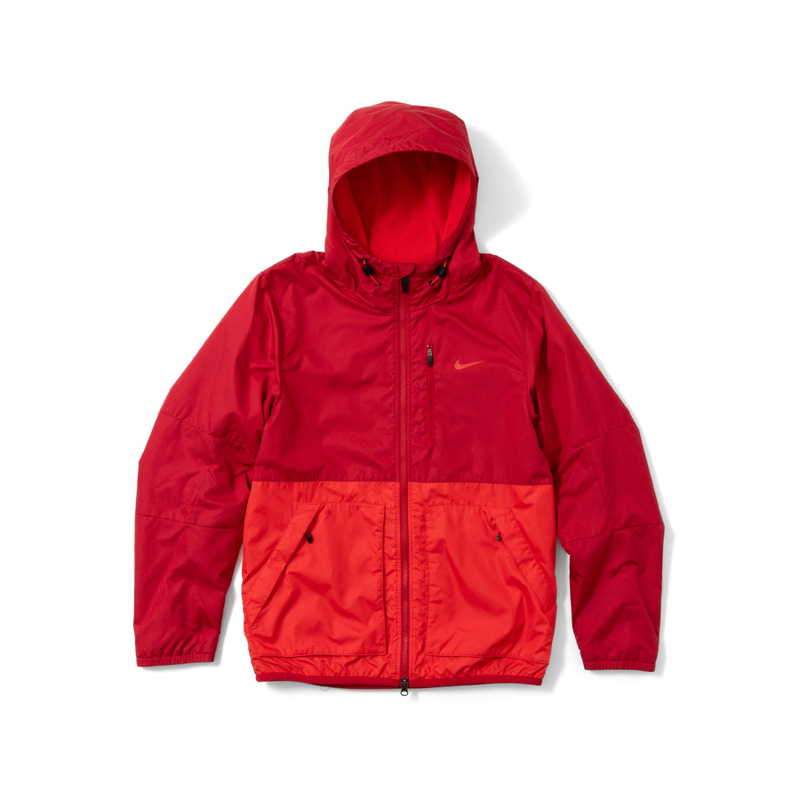 NIKE SWITCHING FULL-ZIP PADDED HOODED JACKET