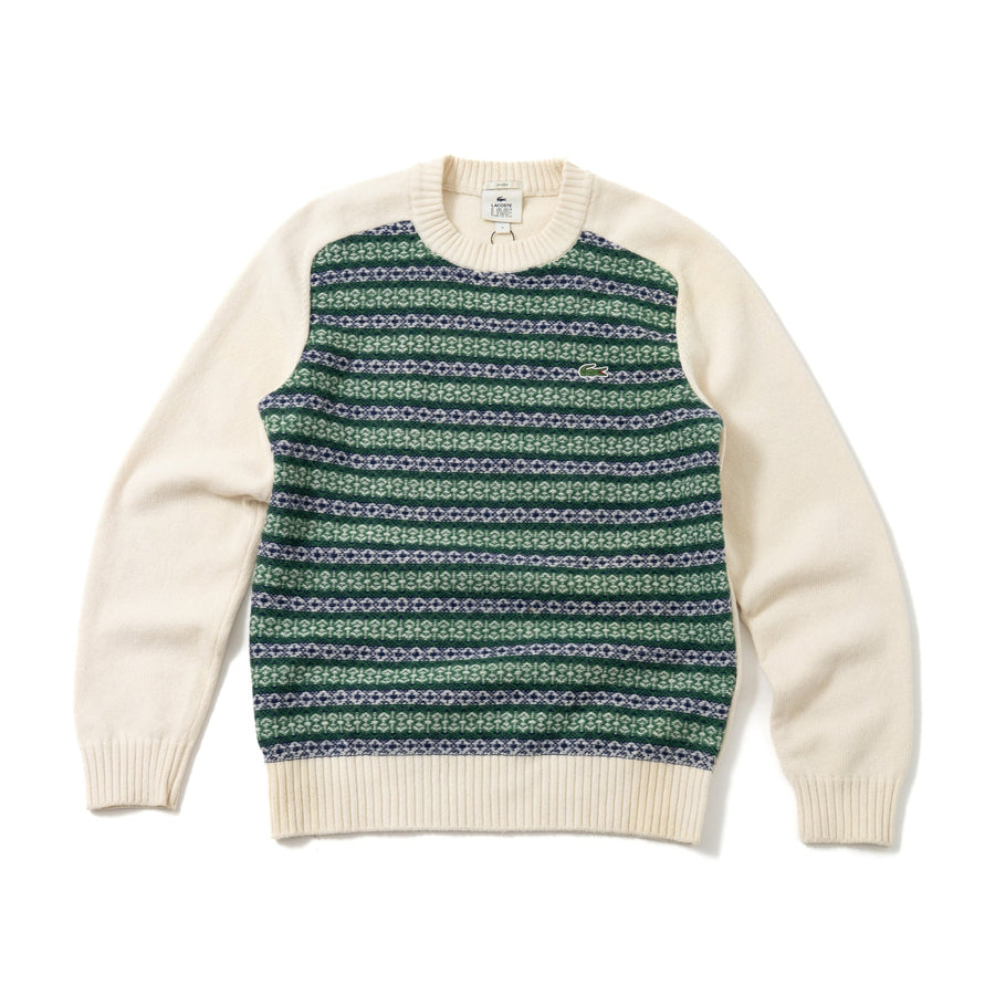 Lacoste L!VE Nordic Pattern Knit Sweater