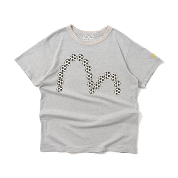 00's EVISU Football Logo S/S Tee