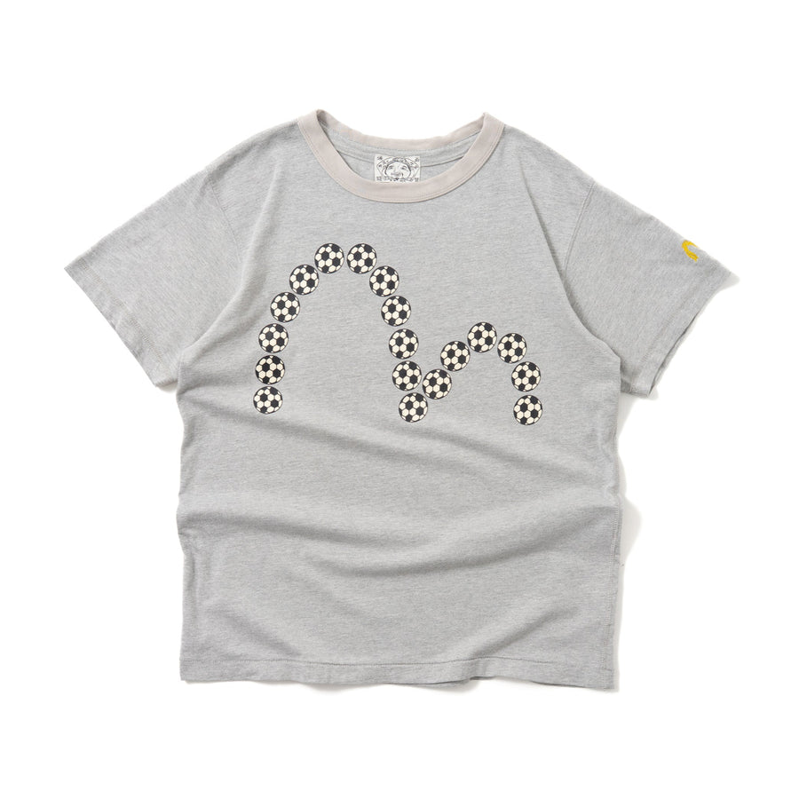 00's EVISU Football Logo S/S Tee