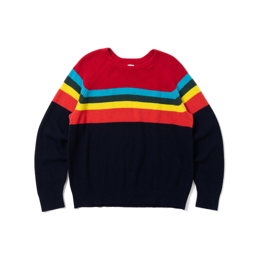 GAP MULTI STRIPED KNIT SWEATER