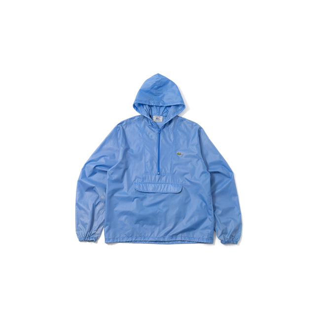 80's Izod Lacoste Half-Zip Nylon Anorak Parka