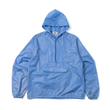 80's Izod Lacoste Half-Zip Nylon Anorak Parka