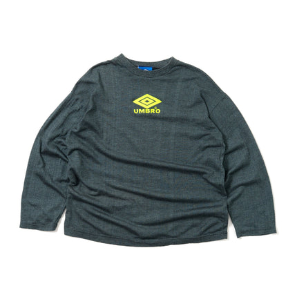 90's UMBRO Embroidered Logo L/S Tee
