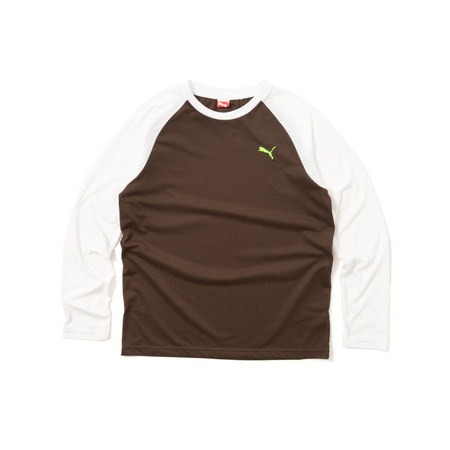 00'S PUMA RAGLAN POLYESTER L/S TEE