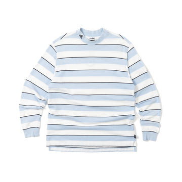 00'S ADIDAS GOLF STRIPED MOCK NECK L/S TEE
