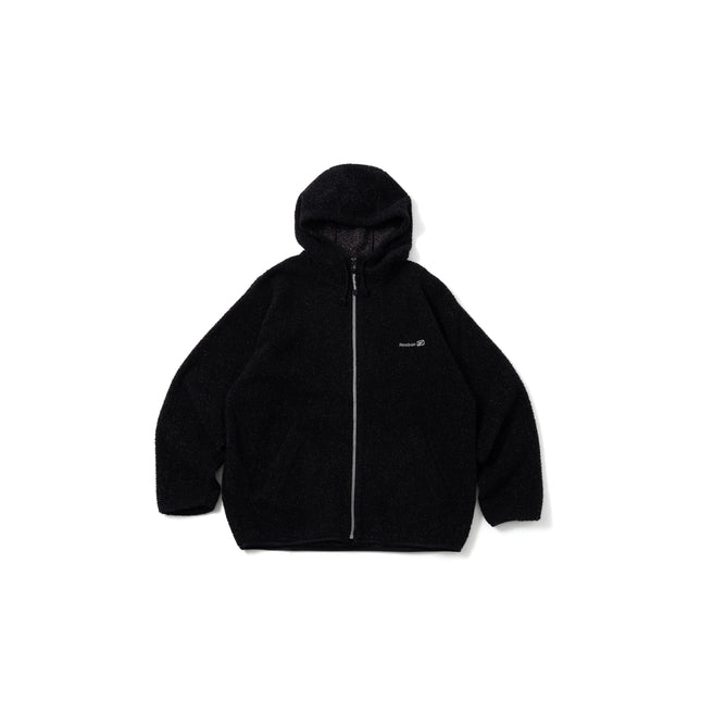 00's Reebok Full-Zip Fleece Hooded Jacket