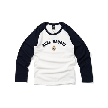 00's REAL MADRID RAGLAN L/S TEE