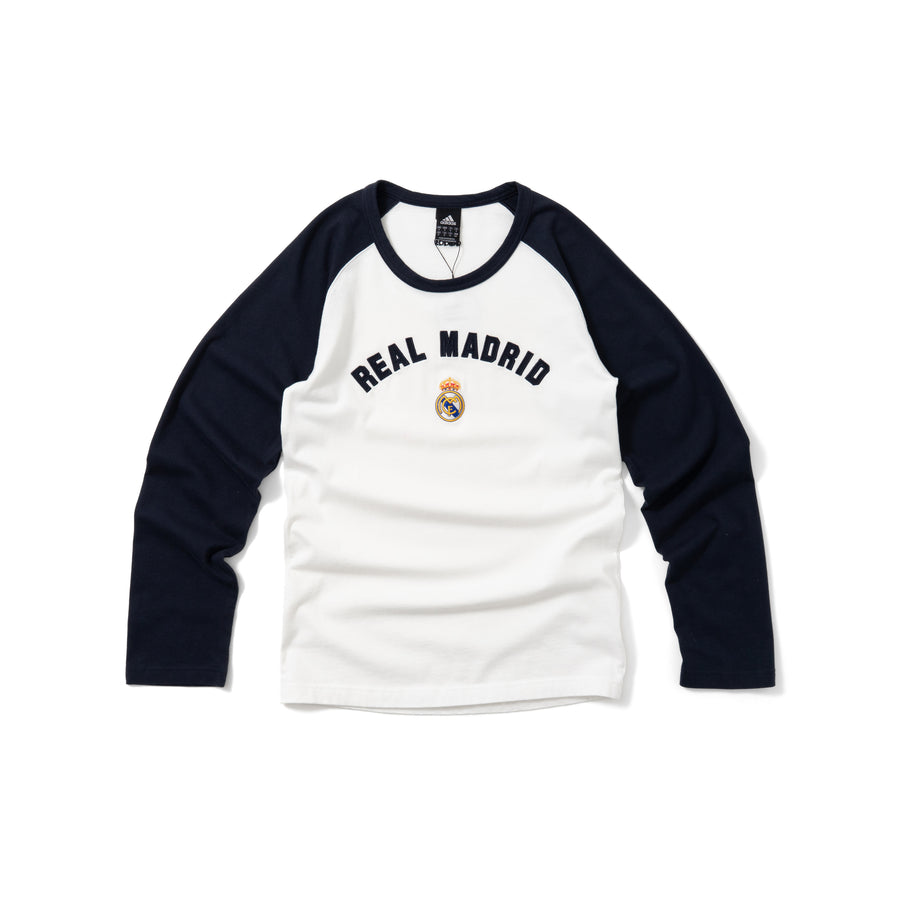 00's REAL MADRID RAGLAN L/S TEE