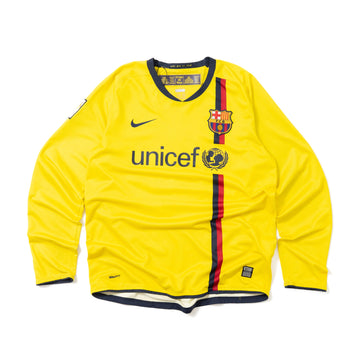 08/10 FC Barcelona Away Jersey