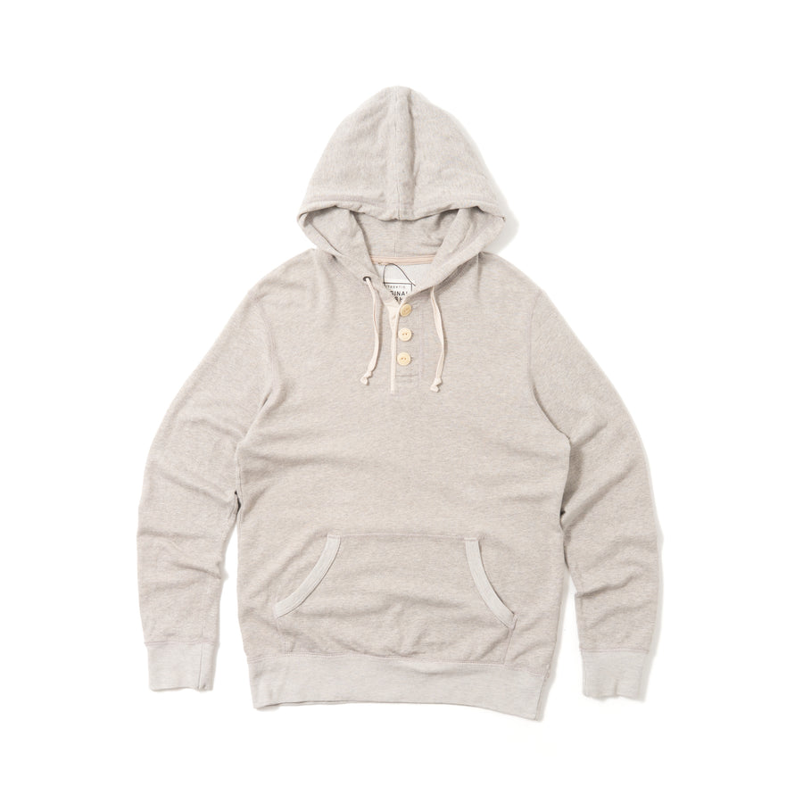 UNIQLO HENRY NECK PULLOVER HOODIE