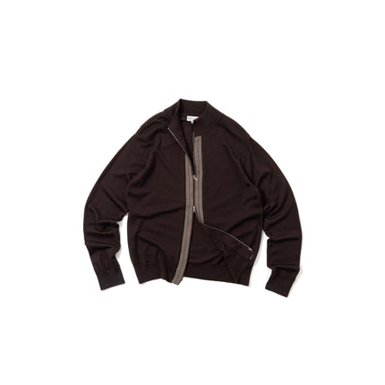 Paul Smith Multi Striped Full-Zip Knit Sweater