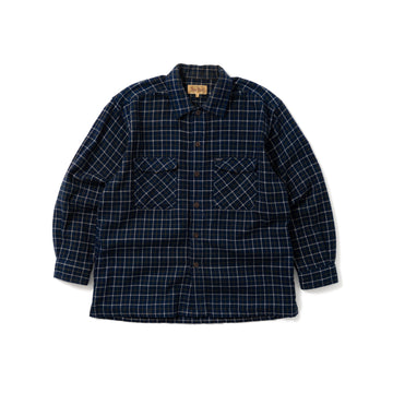 90'S TROY BROS DOUBLE POCKET FLANNEL SHIRT
