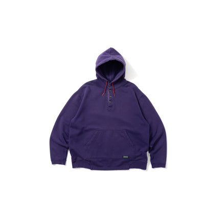 90's AIGLE Henley Neck Hoodie