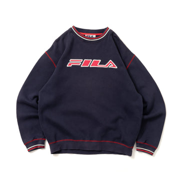 90's FILA Embroidery Logo Sweatshirt