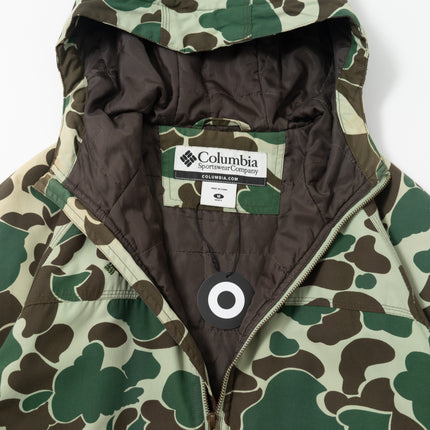 00's Columbia Camouflage Padded Jacket