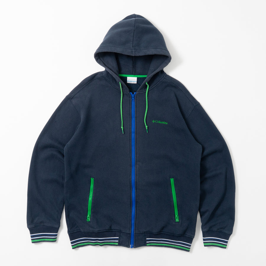 Columbia Multi Color Zip-Up Hoodie