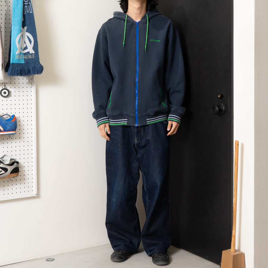 Columbia Multi Color Zip-Up Hoodie