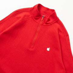 Apple Half Zip Sweatshirt