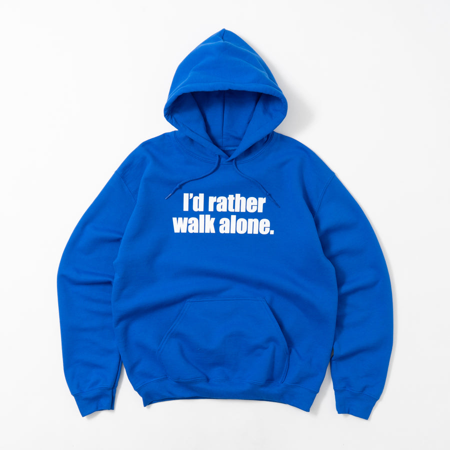 WALK ALONE PULLOVER HOODIE