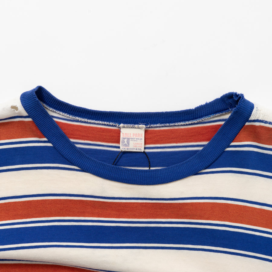 BALL PARK STRIPED S/S TEE
