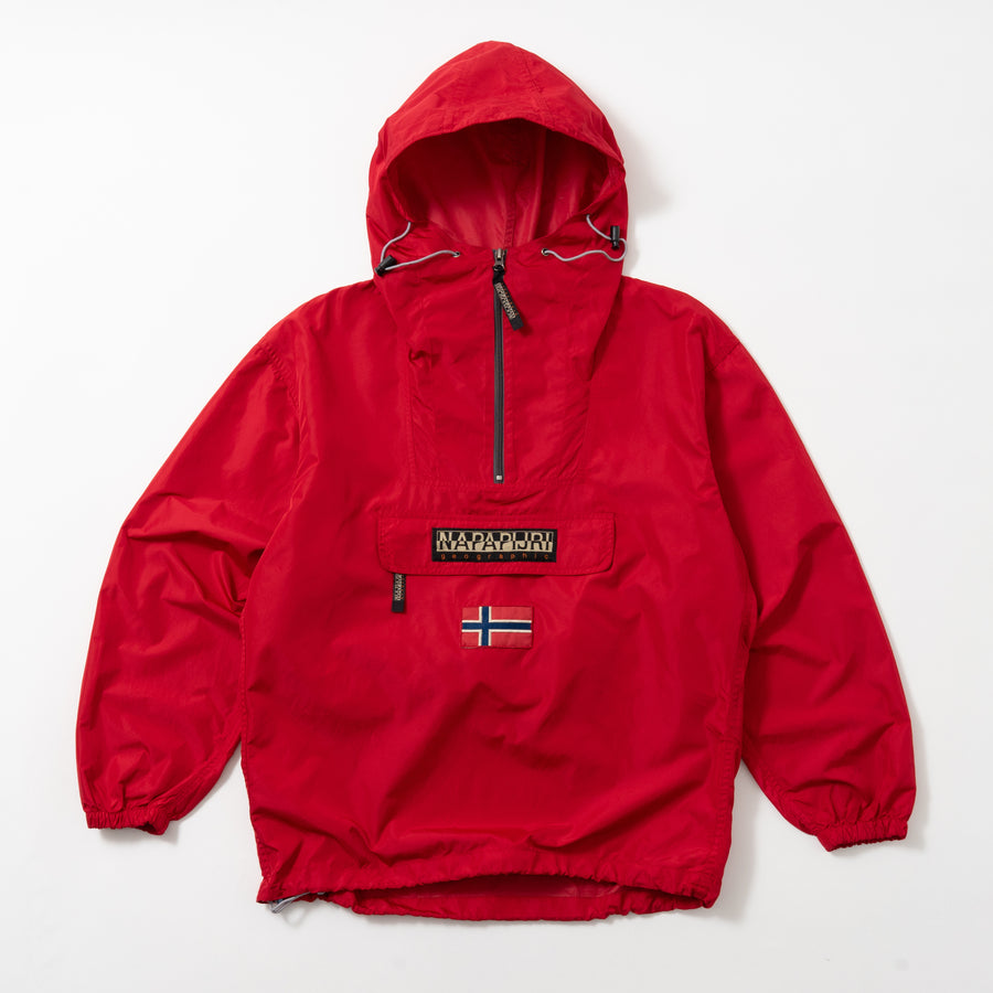 90'S NAPAPIJRI PACKABLE RAIN FOREST ANORAK PARKA