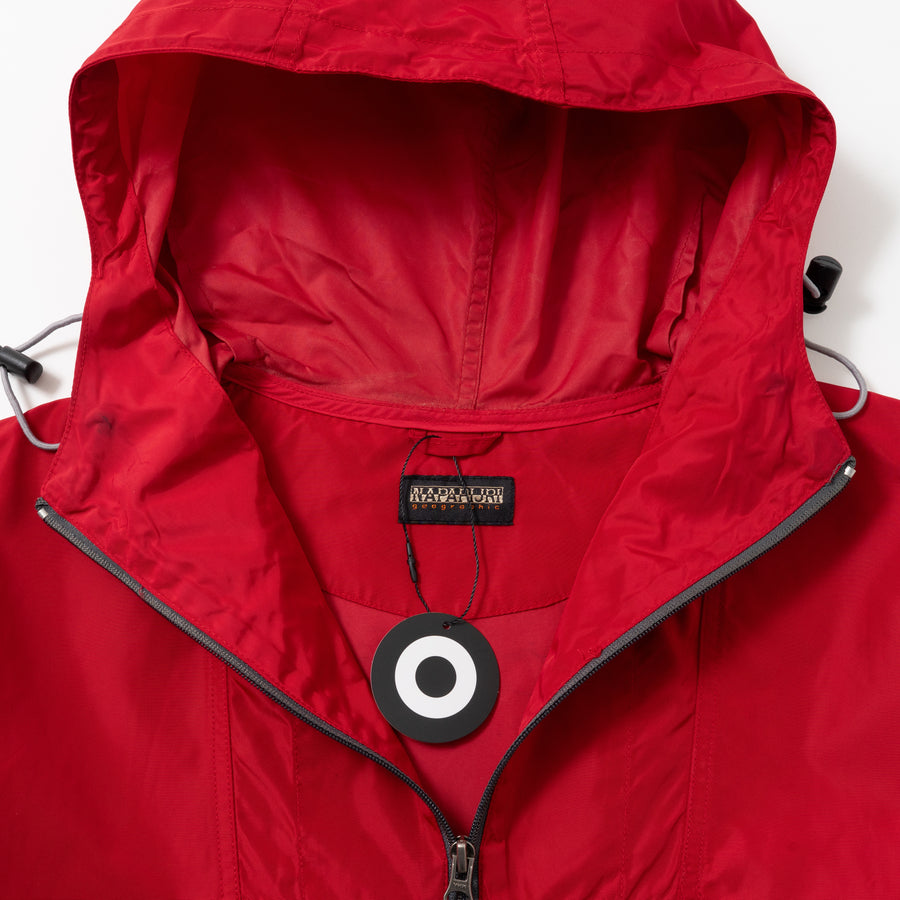 90'S NAPAPIJRI PACKABLE RAIN FOREST ANORAK PARKA