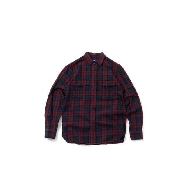Fred Perry Double Pockets Check L/S Shirt