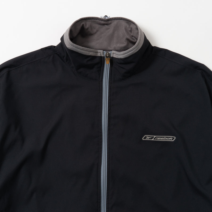 00's REEBOK REFLECTIVE ZIP-UP JACKET
