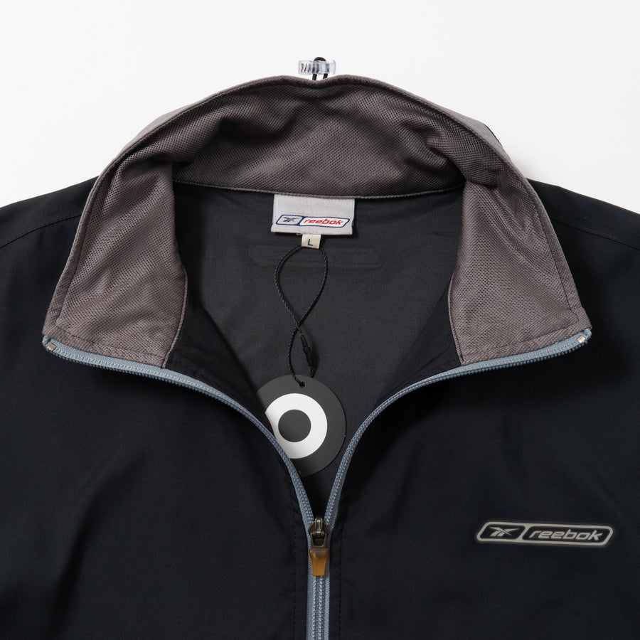 00's REEBOK REFLECTIVE ZIP-UP JACKET