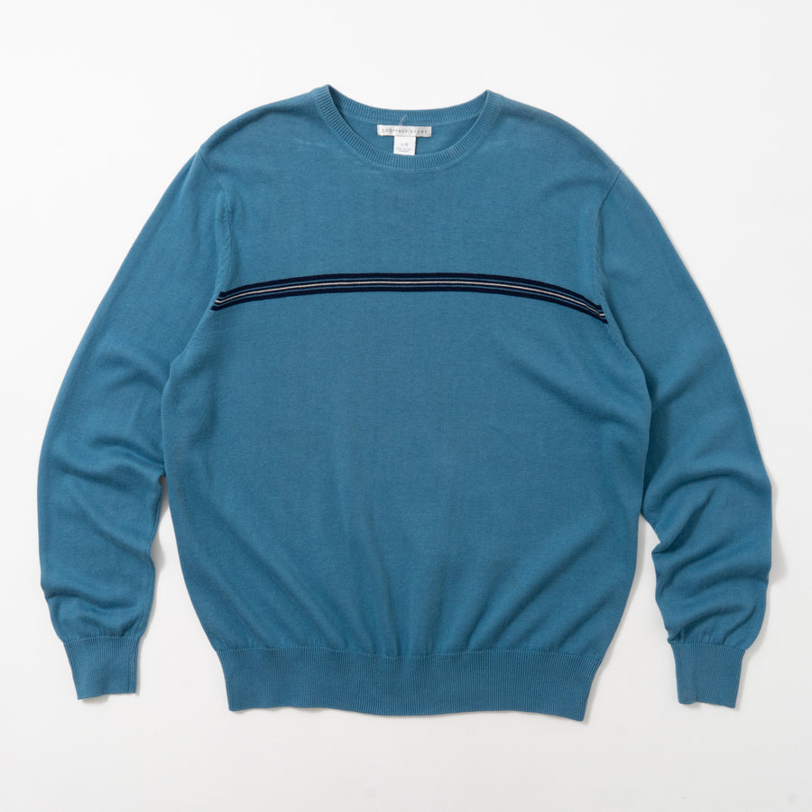 90's GEOFFREY BEENE FRONT LINE COTTON SWEATER