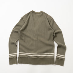 FRED PERRY Waffle Cardigan