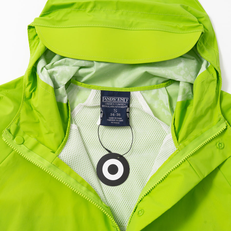 90's LANDS'END RAIN HOODED COAT