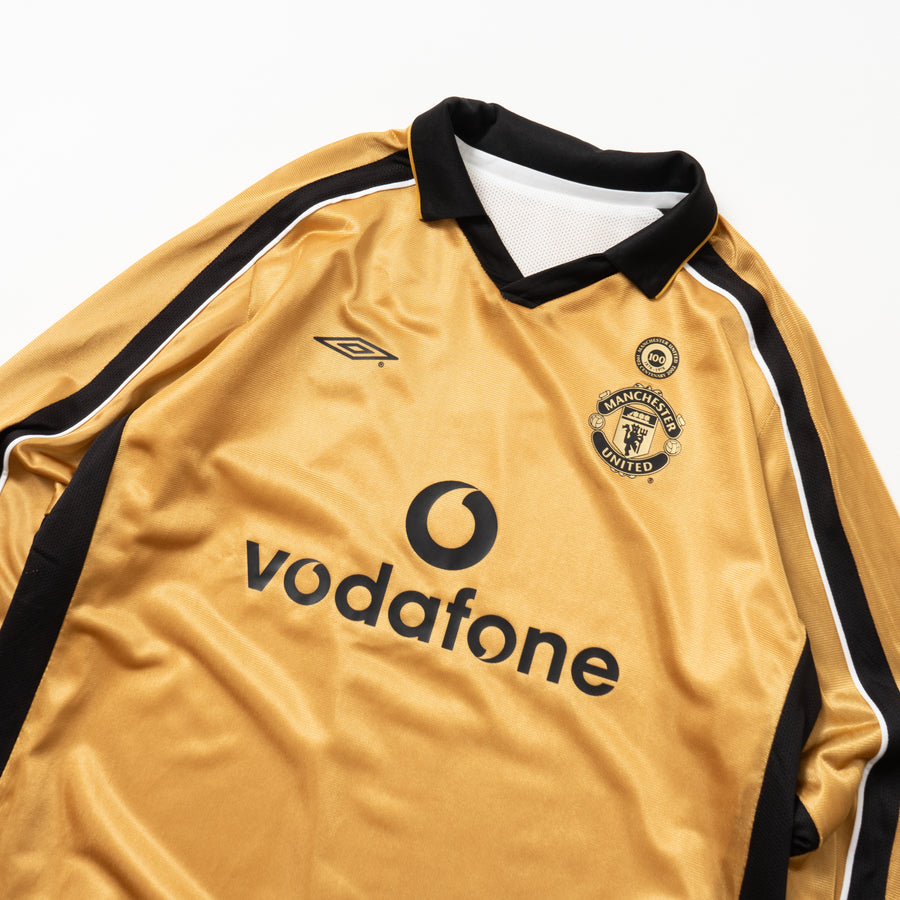 01/02 Manchester United Centenary Reversible Away Jersey