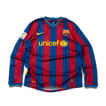 09/10 FC Barcelona Home Jersey