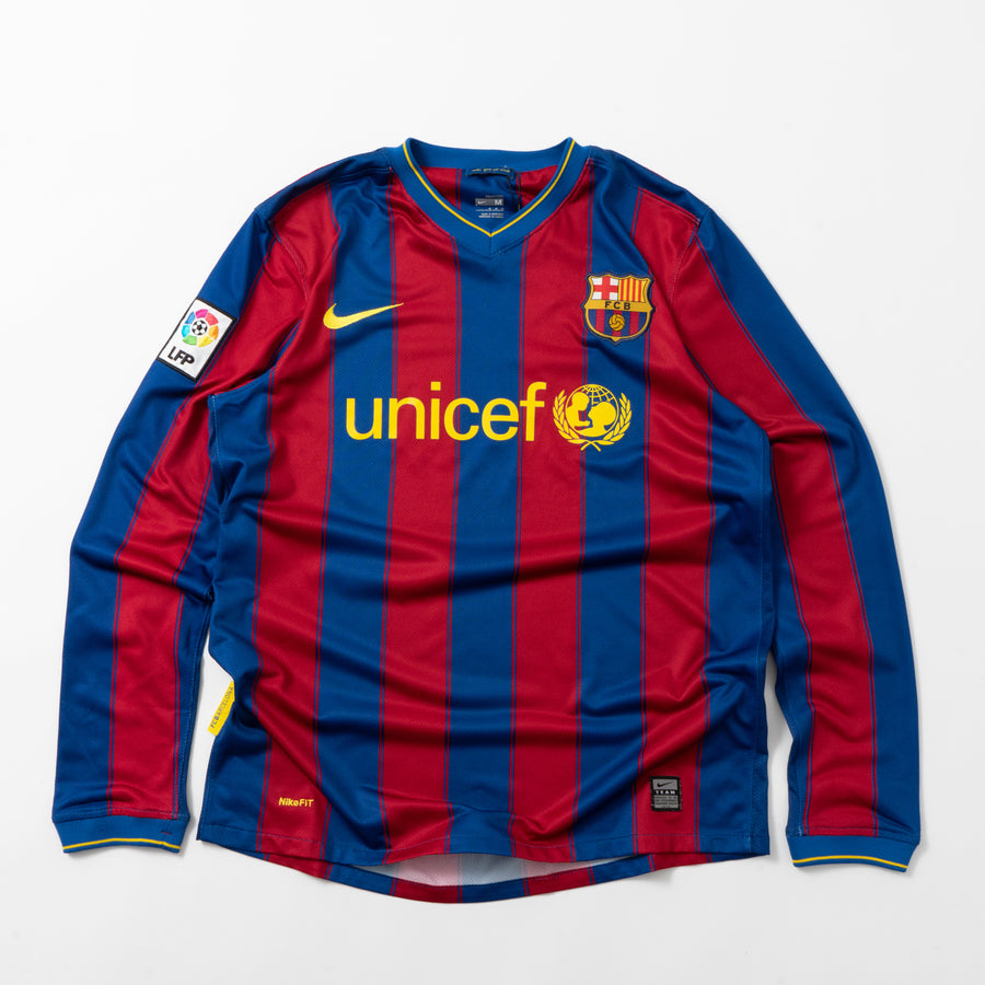 09/10 FC Barcelona Home Jersey