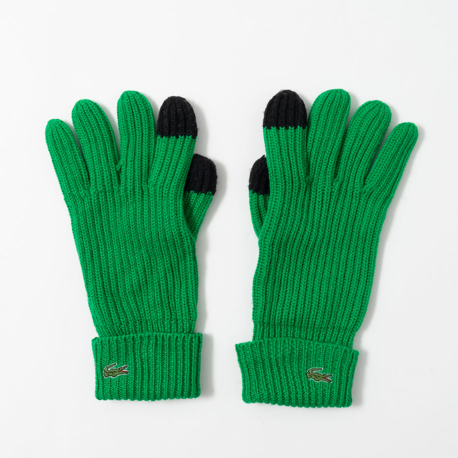 Lacoste Knit Gloves