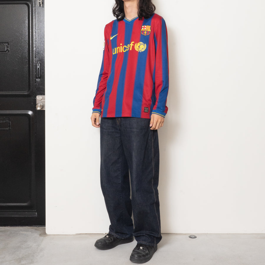 09/10 FC Barcelona Home Jersey