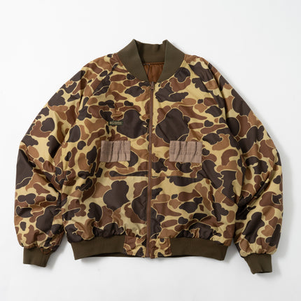 90's Columbia Camouflage Reversible Padded Jacket