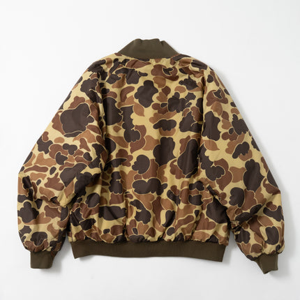 90's Columbia Camouflage Reversible Padded Jacket