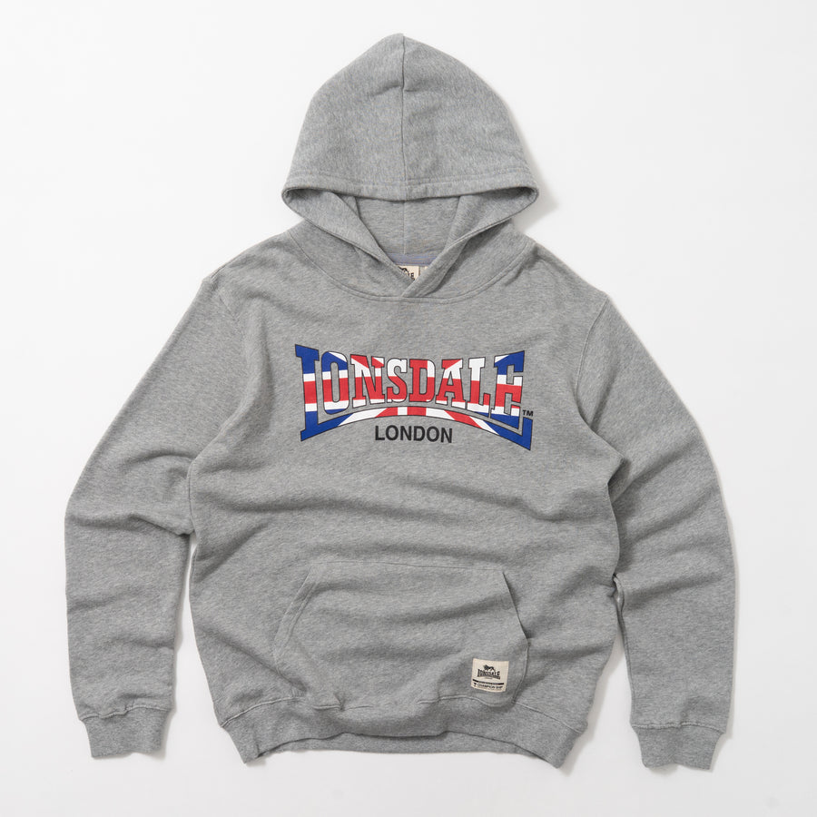 LONSDALE UNION JACK LOGO HOODIE